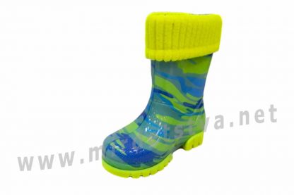 Резиновые сапоги детские Demar Twister Lux Fluo D 0034