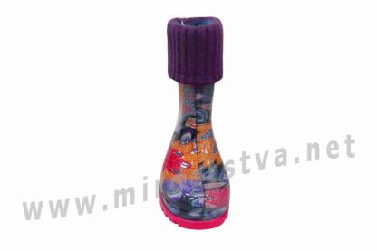 Резиновые сапоги для девочки Demar Twister Lux Print M 0038