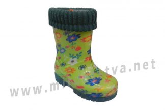 Резиновые сапоги для девочки Demar Twister Lux Print 0038