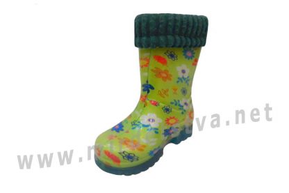 Резиновые сапоги для девочки Demar Twister Lux Print 0038