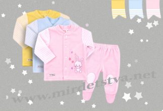 Костюм велюровый для малышей Бемби КС502