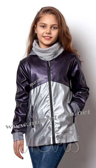 Демисезонная куртка на девочку Mevis 7002-01
