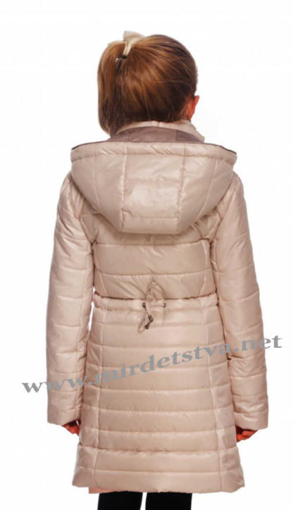 Стильная удлиненная куртка на девочку Alfonso 511 D-085-A