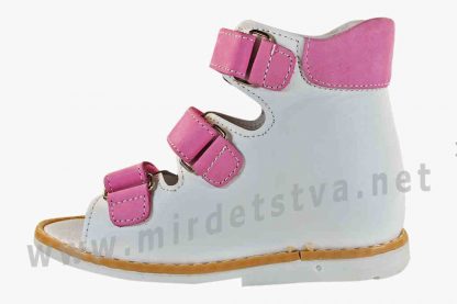 Белые сандалии на девочку ортопедия 4Rest Orto 06-124