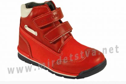 Красные детские ортопедические кроссовки 4Rest Orto 06-552