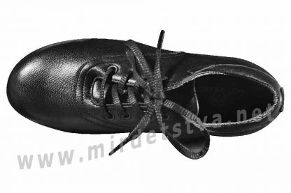 Черные женские ортопедические туфли на шнурках 4Rest Orto 17-016