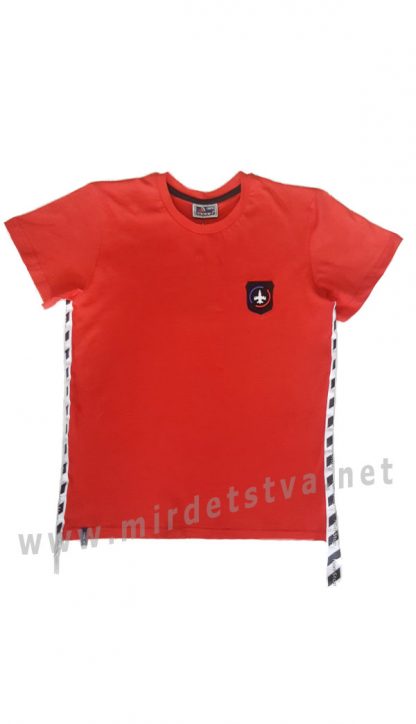 Красная футболка на мальчика-подростка CEGISA 7165