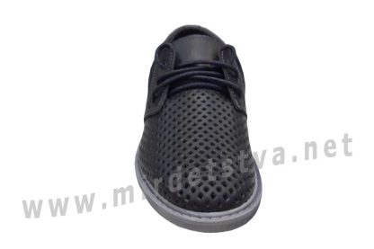 Кожаные перфорированные кроссовки на шнурках Jordan 3756