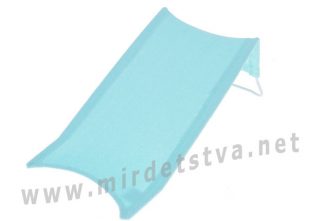 Горка для купания малышей Tega Thick Frotte (махра) DM-015 135 light blue