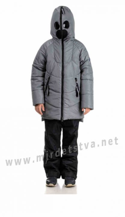 Черная зимняя куртка для мальчика Traveler Antmen