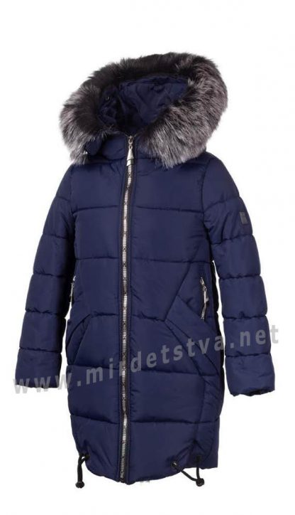 Практичная длинная зимняя куртка на искусственном пуху Alfonso KR-06-A 934 (KR-06-B 934)