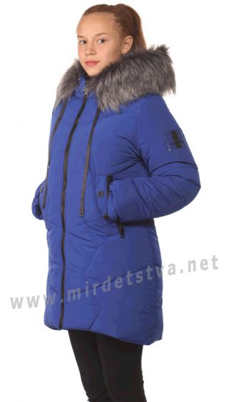 Яркая зимняя стеганая куртка для девочек Nestta Sandra