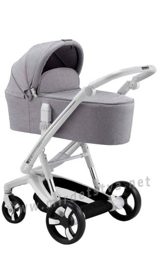 Коляска Ibebe i-stop IS1 2в1 grey всесезонная