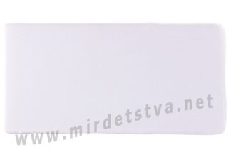 Тонкий матрас люкс Qvatro KPK-7 белого цвета