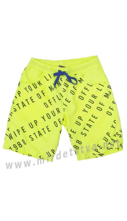 Яркие пляжные шорты мальчикам Cegisa 9358 (9359 9360) неон