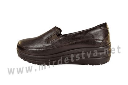 Женские ортопедические черные туфли 4Rest Orto 17-009