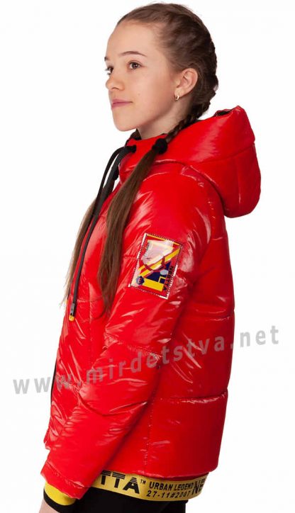 Демисезонная куртка с подтяжками для девочек Nestta Vanesa