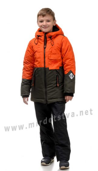 Зимняя куртка без опушки на мальчика Traveler Storm