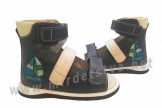 Детские ортопедические высокие босоножки Ortofoot Baby OrtoBasic 120