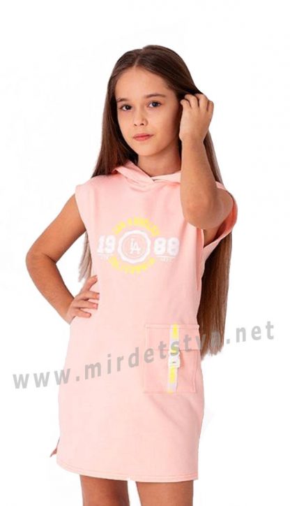 Летнее детское платье в спортивном стиле Mevis 3722-03