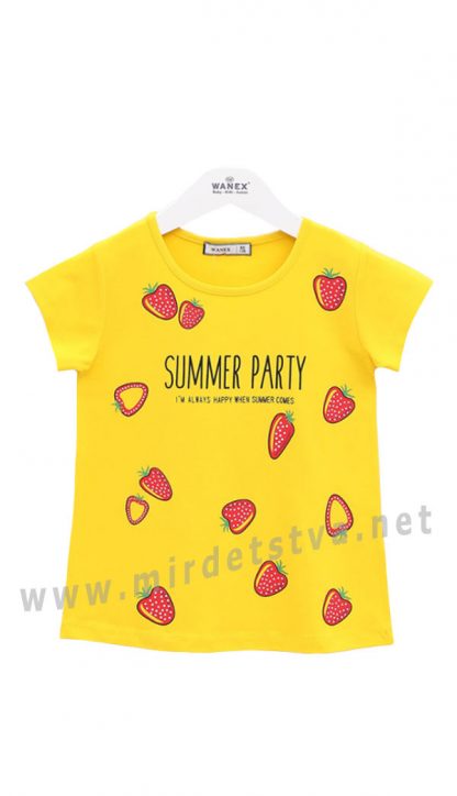 Детская футболка с летним принтом Wanex