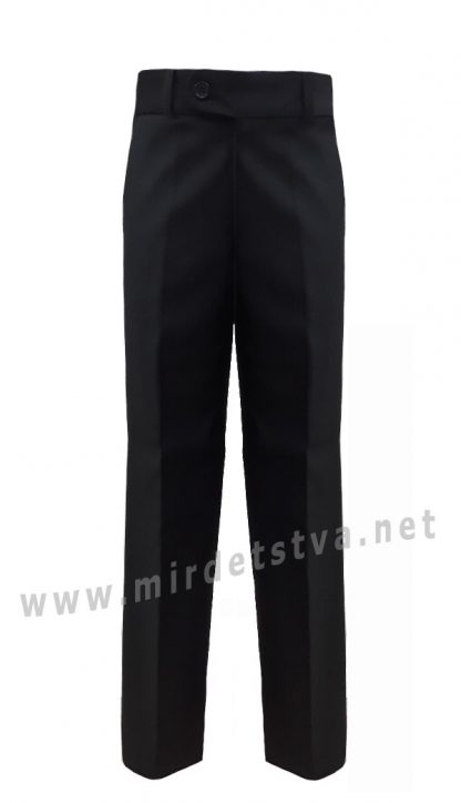 Классические черные брюки на мальчика 7186/1Б