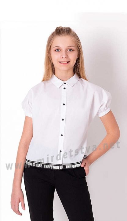 Блузка с коротким рукавом на девочку подростка Mevis 3836-01
