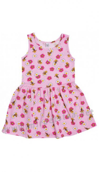 Легкое трикотажное платье на девочку  Valeri tex 2003-99-024-027