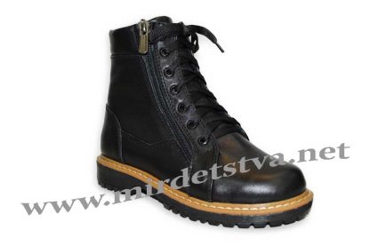 Ботинки зимние для мальчика Tops ЗД-735/н черные